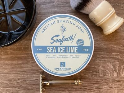 Spearhead Shaving Company — Seaforth! Sea Ice Lime